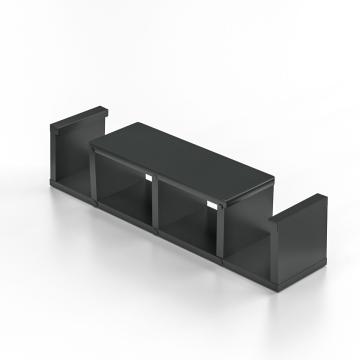 BEA | kobling bankett stol | Svart | 20x20mm | bankett stol