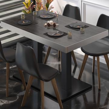 BM Bistro Table | 120x70xH72cm | Składany | Wenge/czarny