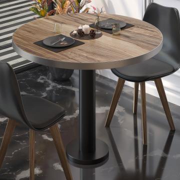 BML | Bistro Table | Ø:H 70 x 75 cm | Sheesham / Black | Round