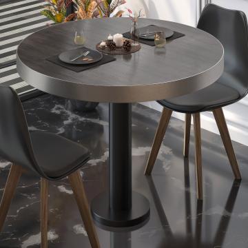 BML | Bistro Table | Ø:H 70 x 77 cm | Wenge / Black | Round