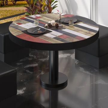BML | Bistro Lounge Table | Ø60xH41cm | Vintage Coloured/ Black