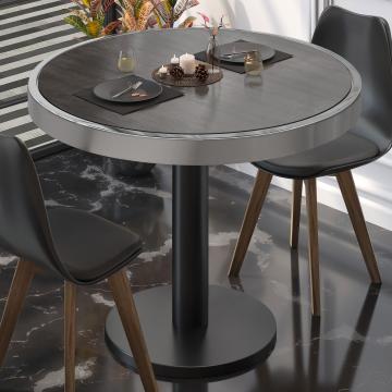 BN | Bistro Table | Ø:H 60 x 72 cm | Wenge / Black | Round