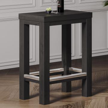 BRASIL | bar table | wenge/black | W:D:H 70 x 39 x 110 cm | wood