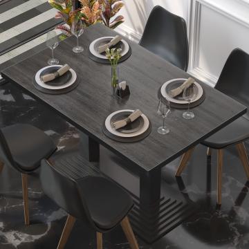 BRASIL | Restaurant table top | W:D 120 x 70 cm | Wenge | Rectangular