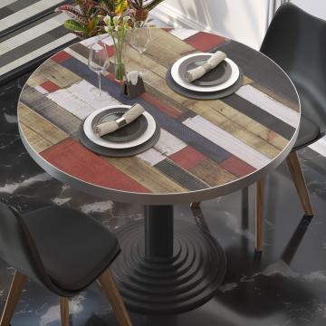 BRASIL | Gastro table top | Ø 80 cm | Vintage Coloured | Round