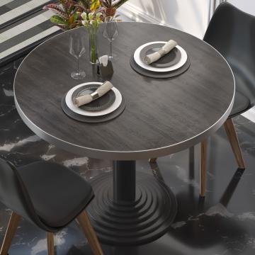 BRASIL | Gastro Tischplatte | Ø 60 cm | Wenge | Rund
