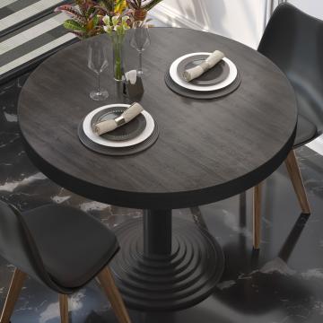 BRASIL | Gastro table top | Ø 70 cm | Wenge | Round