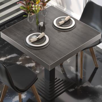BRASIL | Gastro table top | W:D 60 x 60 cm | Wenge | Square