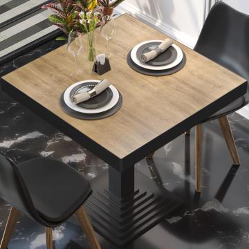BRASIL | Gastro table top | W:D 70 x 70 cm | Oak | Square
