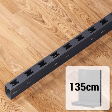 BROOKLYN | Plank pijler | 135cm | Antraciet