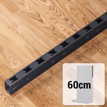 BROOKLYN | Plank pijler | 60cm | Antraciet