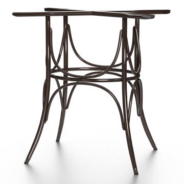 ELENA | Pied de table style thonet bois courbé | Wengé | H : 73 cm