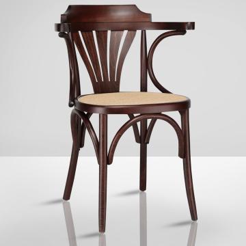 CHAUSEY | Bentwood Chair | Wenge | Bentwood | Wickerwork Natural