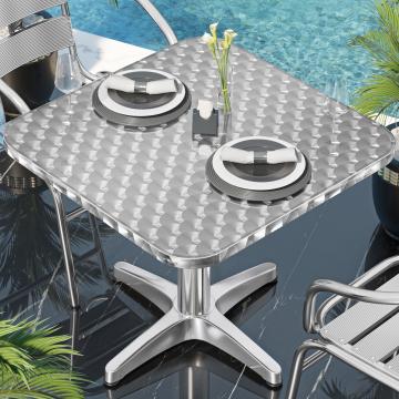 COSTA | Aluminiowy blat stołu Bistro | 60x60cm