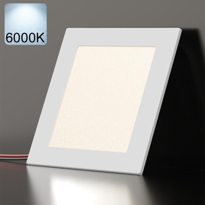 EMPIRE | Innfelt LED panel | 172x172mm | 12W / 6000K | kald hvit | Kvadratisk