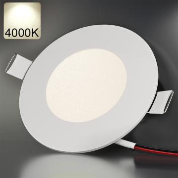 EMPIRE | Panneau LED encastrable | Ø300mm | 24W / 4000K | Blanc neutre | Rond