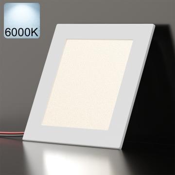 EMPIRE | LED Einbaupanel | 300x300mm | 24K / 6000K | Kalt Weiß | Quadrat