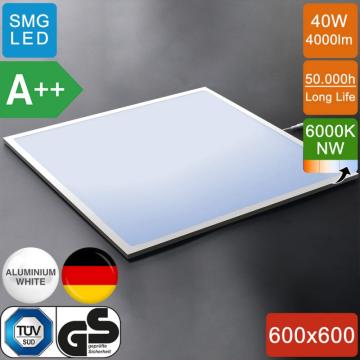 EMPIRE Led Panel 60x60cm | A++ | 40W | 6000K | Blanc froid (Sans transformateur) 