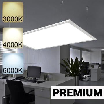EMPIRE 1 | Panneau LED suspendu | 60x120cm | 60W / 3000K 4000K 6000K | Transformateur
