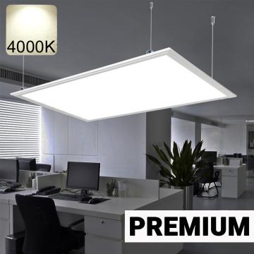 EMPIRE 1 | Suspended LED Panel Light | 60x120cm | 60W / 4000K | Neutral White | Dimmable transformer