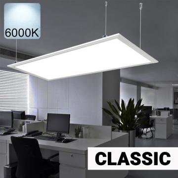 EMPIRE 2 | Suspended LED Panel Light | 30x120cm | 40W / 6000K | Cool White | Dimmable transformer