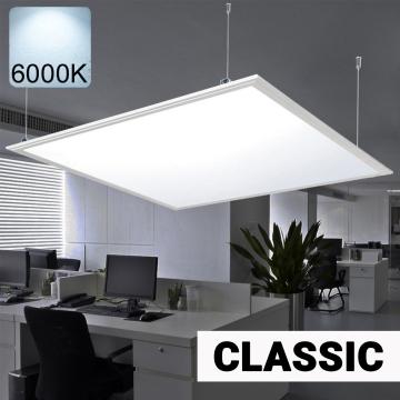 EMPIRE 2 | Suspended LED Panel Light | 62x62cm | 40W / 6000K | Cool White | Dimmable transformer
