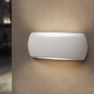 FIONA Outdoor Sensor LED-seinävalo Harmaa 30cm 1x6W E27 2700K 50000h 800lm Lämmin valkoinen IP66
