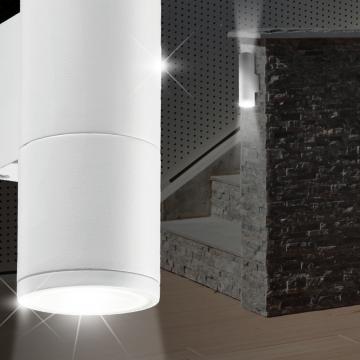 Spotlight væglampe OUTSIDE Ø65mm | Moderne | Hvid | Alu væglampe