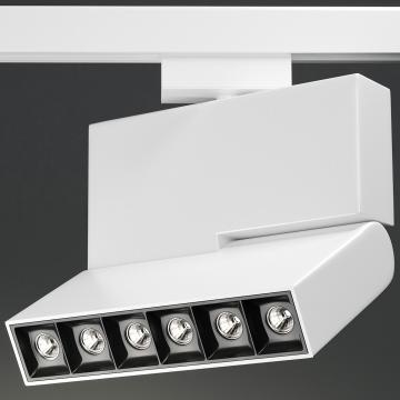 HAMILTON | LED spotlight skinne | Hvid | 18W / 3000K | Varm hvid | 3 faser