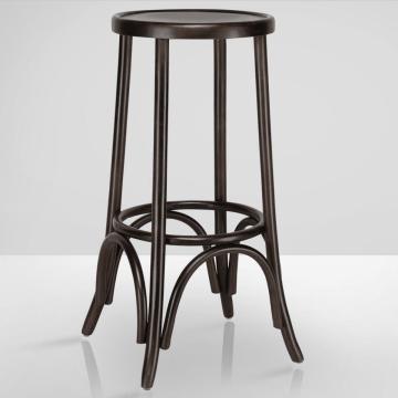 LOUIS | bentwood bar stool | wenge | bentwood | wooden seat | B-ware