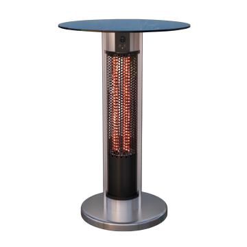 MARA | Tavolo da bar riscaldante | Ø 60 cm | 800 & 1600W | 2 livelli di riscaldamento | Infrarossi