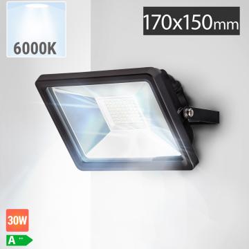 MAX | LED strålkastare | 30W | 6000K | Kall vit