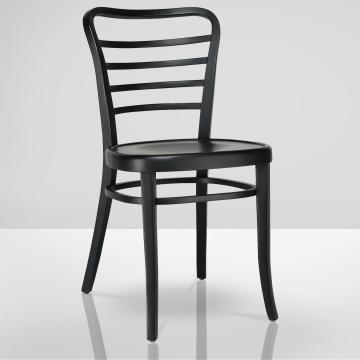 MIA | Krzesło drewniane gięte | Czarne 