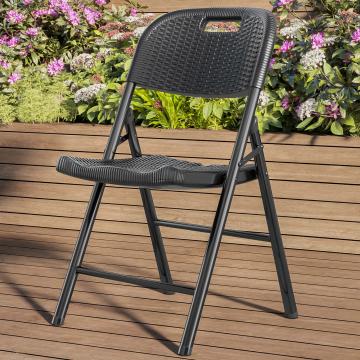 MIO | Party Chair | Black | Plastic | Foldable