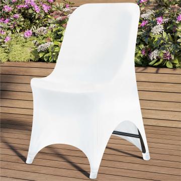MIO COVER | Elastyczny pokrowiec na krzesło | Biały