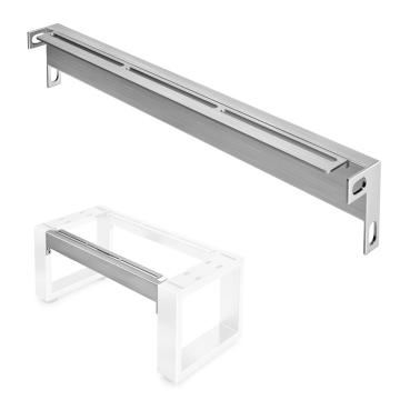 Morena | Crossbar Connector | Silver | 63cm 