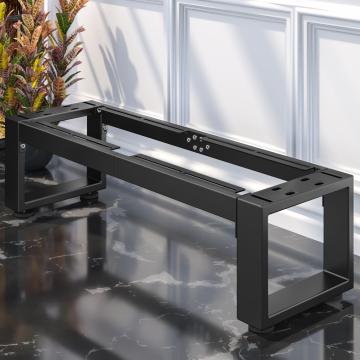 MORENA | Bench frame L: W:H 119 x 40 x 43 cm | 8/cm | Black