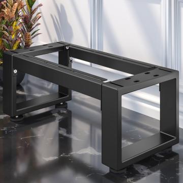 MORENA | Bench frame L: W:H 75 x 40 x 43 cm | 6 cm | Black