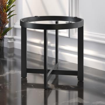 ORLANDO | Lounge Height Table Base | Ø48,5 x H50 cm | Black