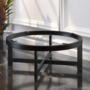 ORLANDO | Piètement de table rond | Ø68,5 x H30 cm | Noir