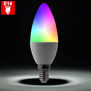 PIA | Glödlampa kron | LED | E14 | Färgförändring