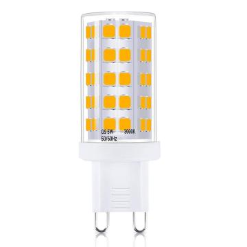 PIA | Ampoule LED à deux broches | A+ | 5W | G9 | 3000K / 220V | Blanc chaud