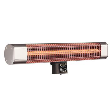 ROBERTO | Calentador eléctrico de pared | Acero inoxidable | 2400W | 3 ajustes de calor