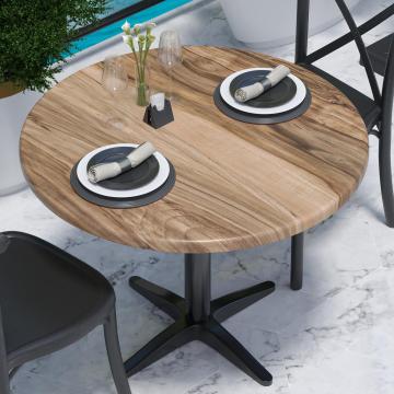 WERZA | Werzalit table top | Ø 70 cm | Sheesham | Round
