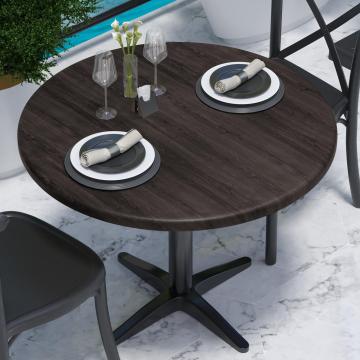 WERZA | Werzalit table top | Ø 60 cm | Wenge | Round