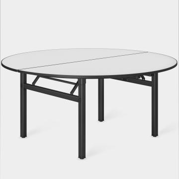 WILLIAM | Banquet Table | Ø:H 180 x 76 cm | White | Round