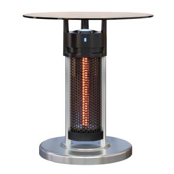 YUNA | Heated Bistro Table | Ø 50 cm | 1200W | Infrared / electric | 1 heating level
